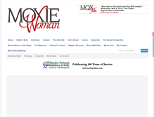 Tablet Screenshot of moxiewomanmagazine.com